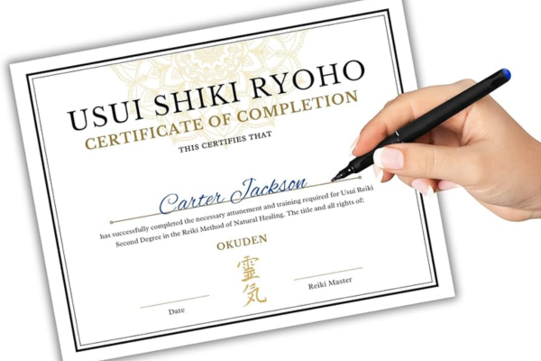 Usui Reiki Certification